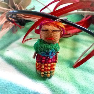 "Magdalena" Mayan Quitapenas Doll Choker